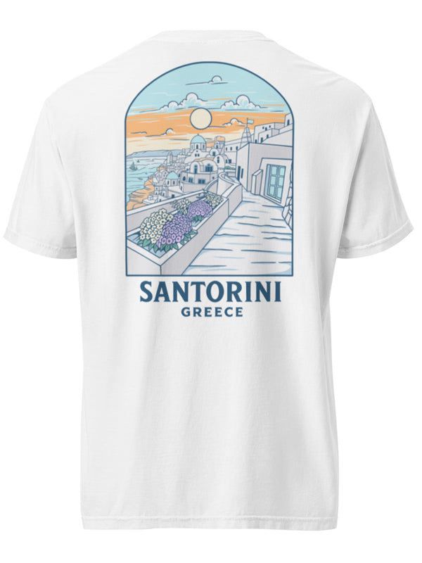 Colored Santorini Tee